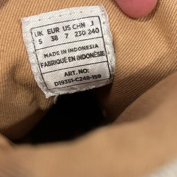 G-Star Women’s Aefon Lace Up Combat Boots Beige Ecru - Picture 11 of 11